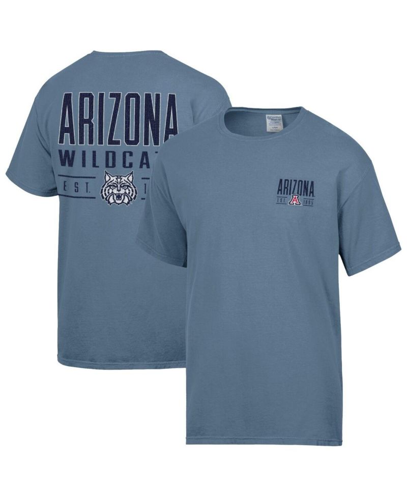 Men's Blue Arizona Wildcats Big Name T-Shirt