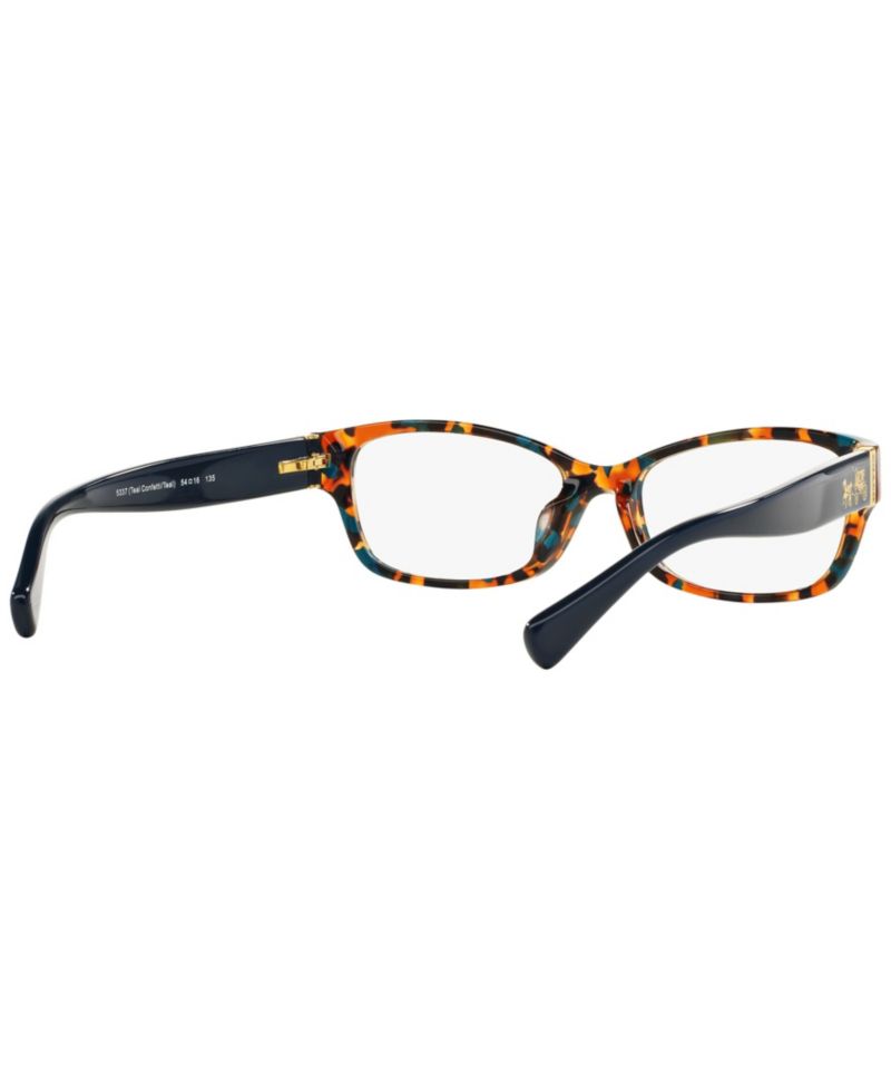 Woman Rectangle Plastic HC6078 Eyeglasses