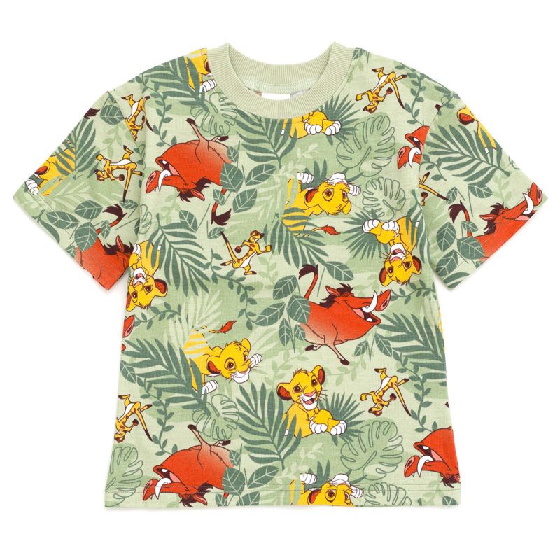 Toddler Boys Outfit/Sets(2T-5T) 2-Piece T-Shirt and Shorts Set