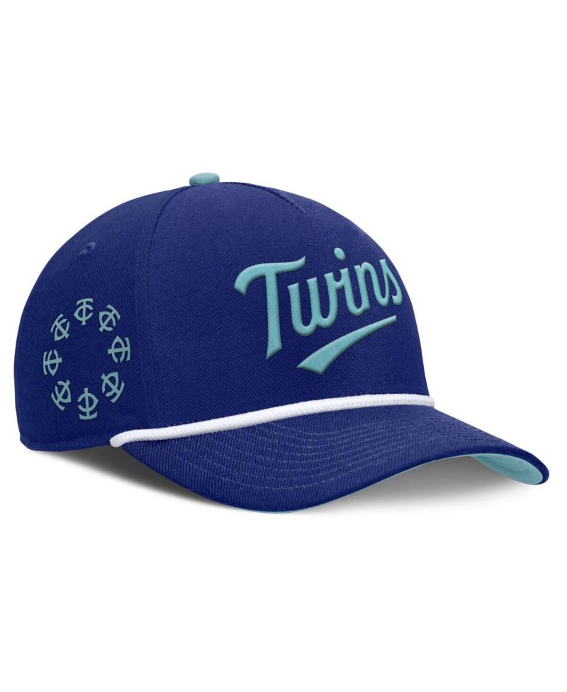 Men's Royal Minnesota Twins Father's Day Rise Adjustable Hat