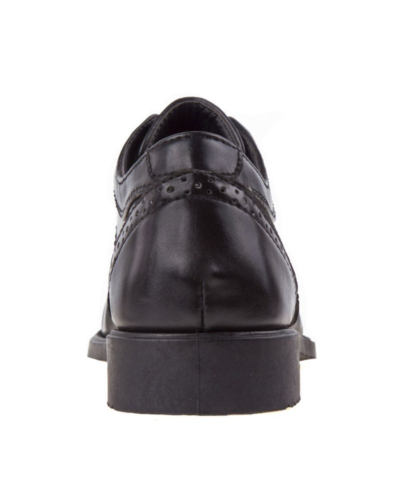 Little Boys 1 -13 Hook and Loop School Durable Comfort Fit Uniform Shoes