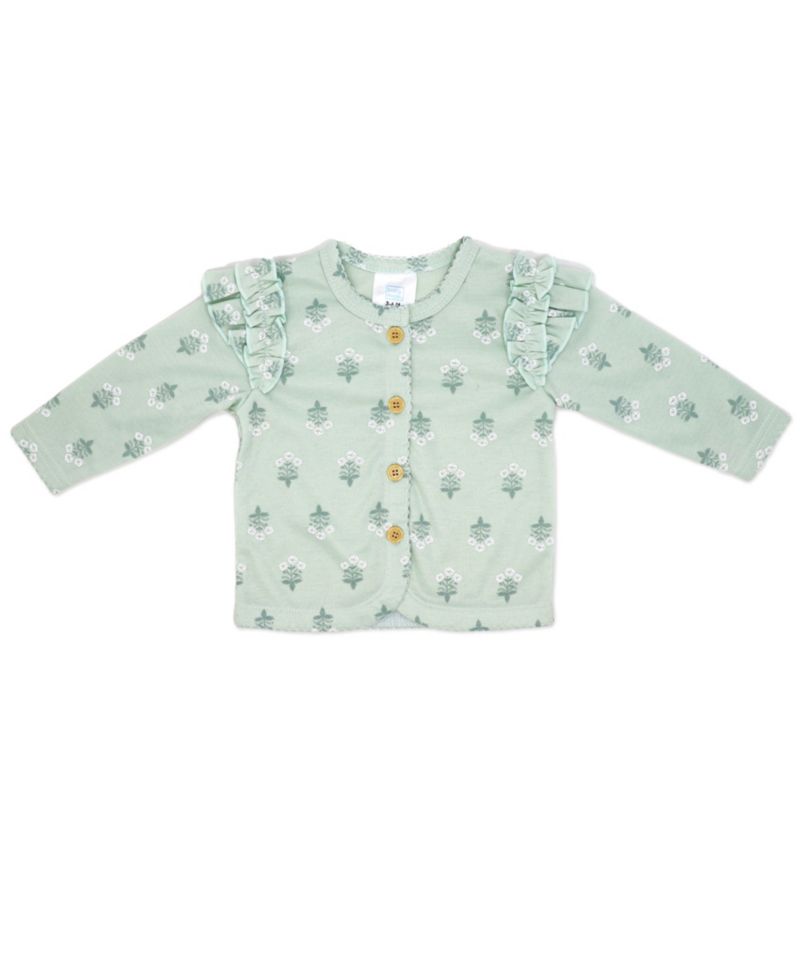 Baby Girls Misty Rose Bell Bodysuit, Pants and Jacket, 3-Piece Set