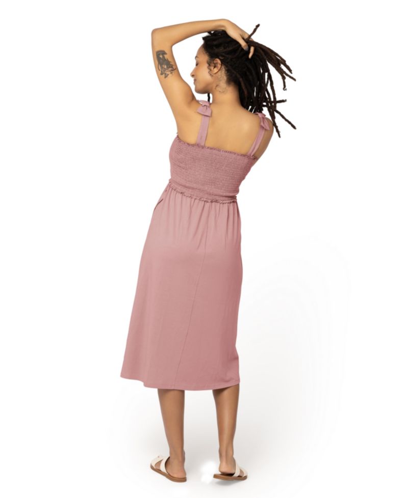 Women's Sienna Smocked Nursing Dress