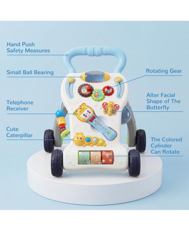 Toddler Baby Push Walker Learning Walking Toys