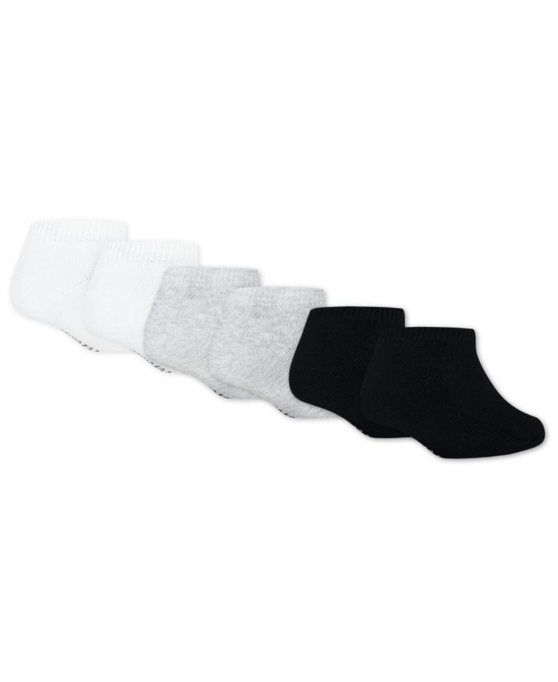 Boys' and Girls' Neutral Low Socks, 6-Pack