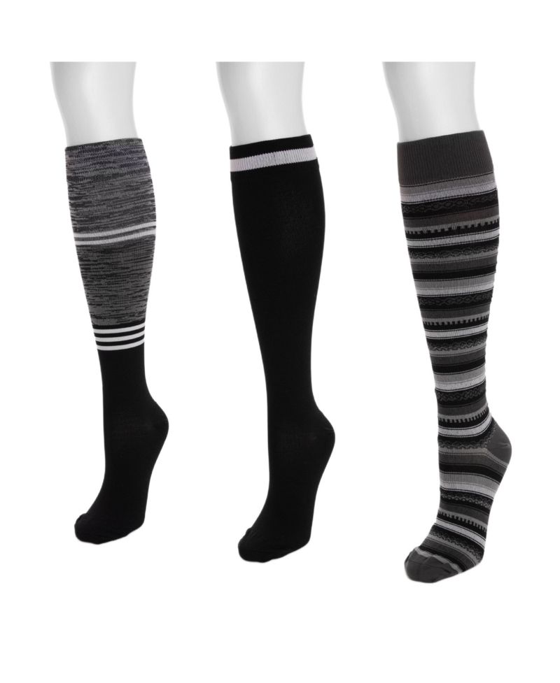 Women's Compression Socks, 3 Pair Pack