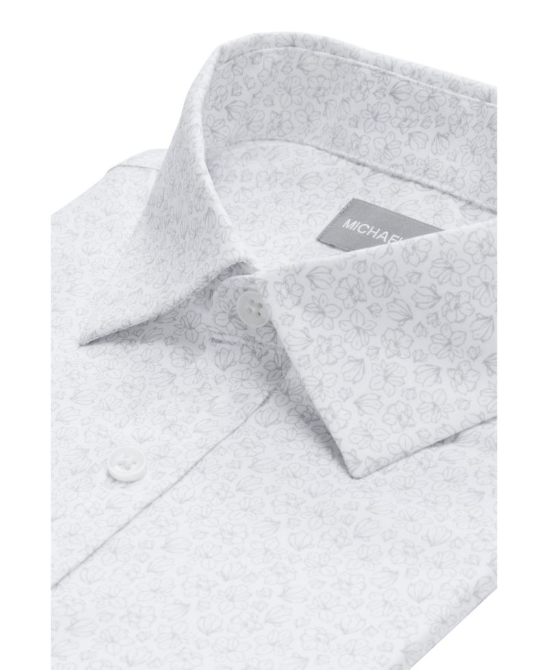 Men's Eco Passport Stretch Untucked Slim Fit Dress Shirt