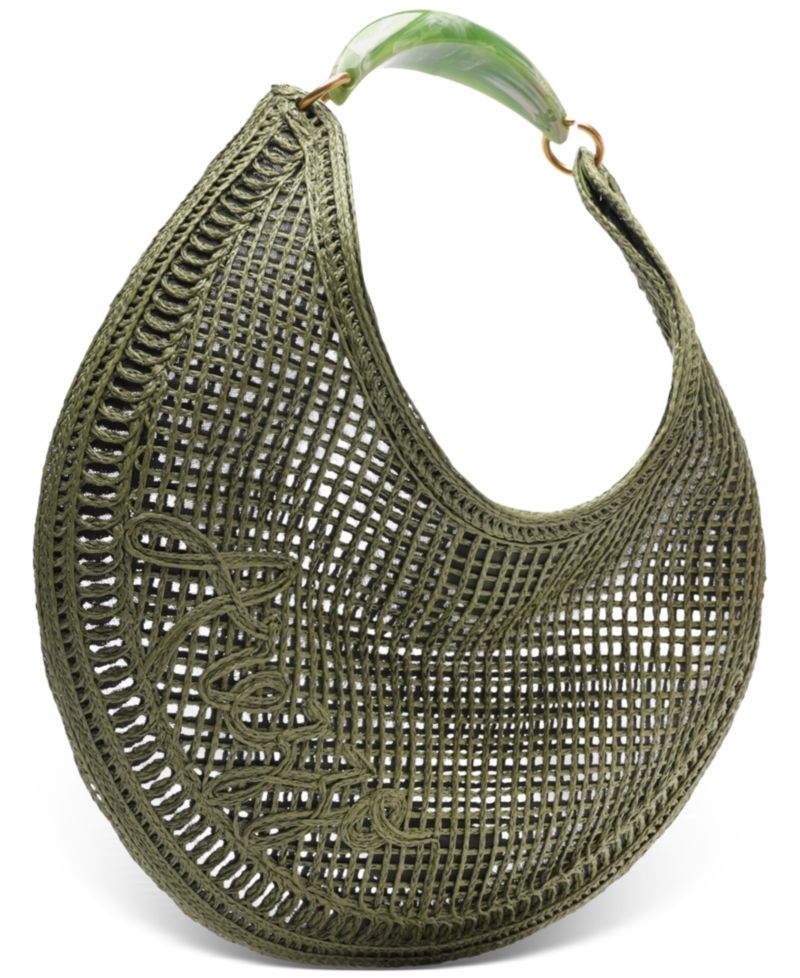 Isla Medium Snap-Button Shoulder Bag