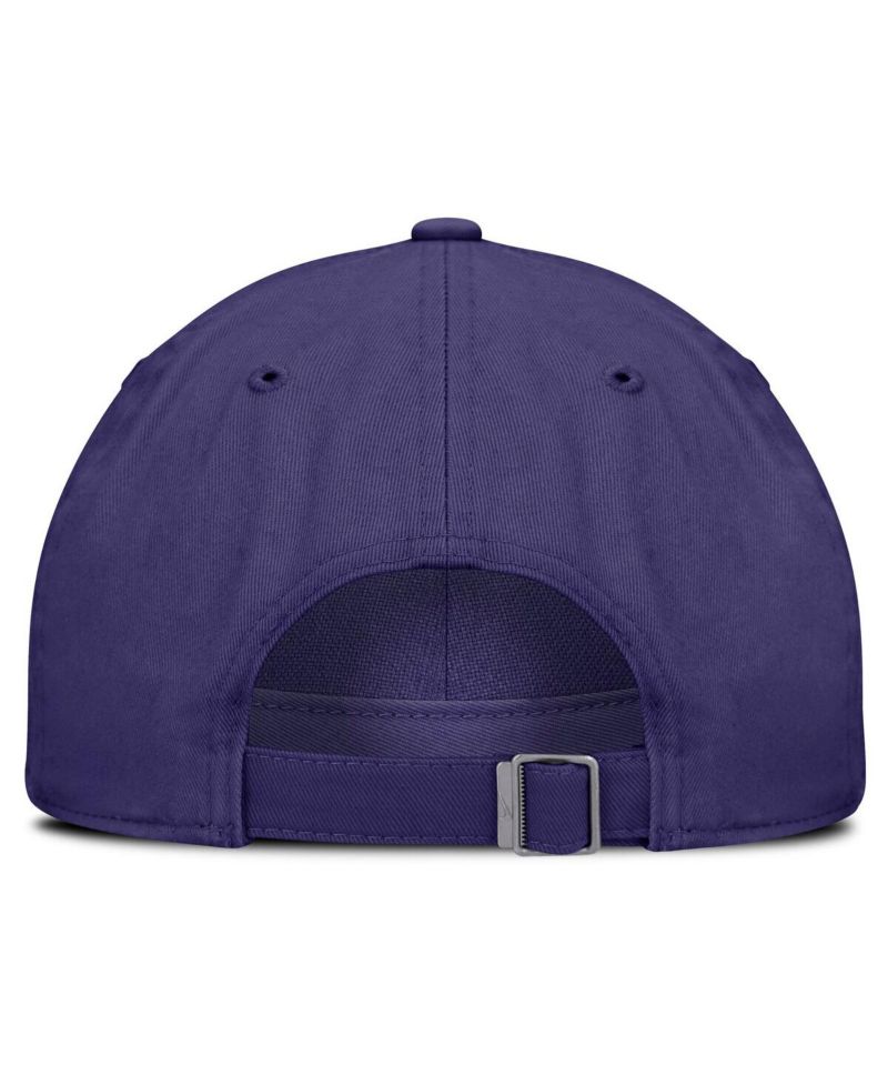 Men's Purple Clemson Tigers Local Club Adjustable Hat