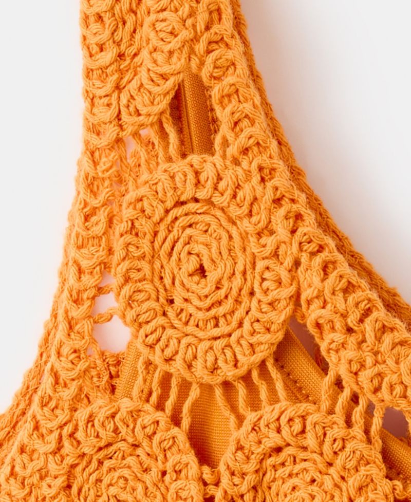Women's Crochet Short Dress