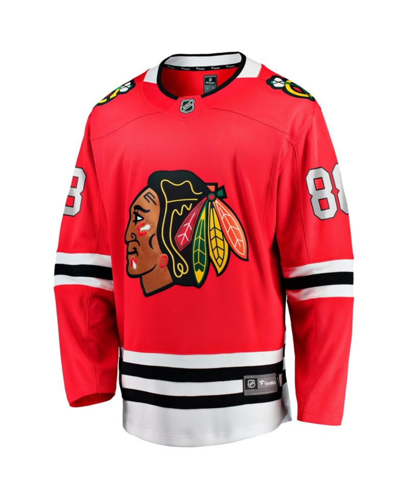 Men's Chicago Blackhawks Breakaway Patrick Kane Long-Sleeve Home Jersey