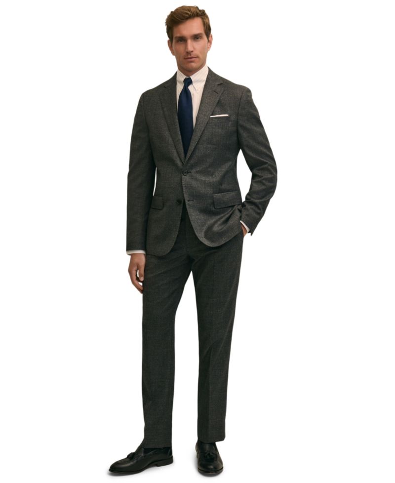 Brooks Brothers Men's Classic-Fit Wool Blend Suit Separates Jacket