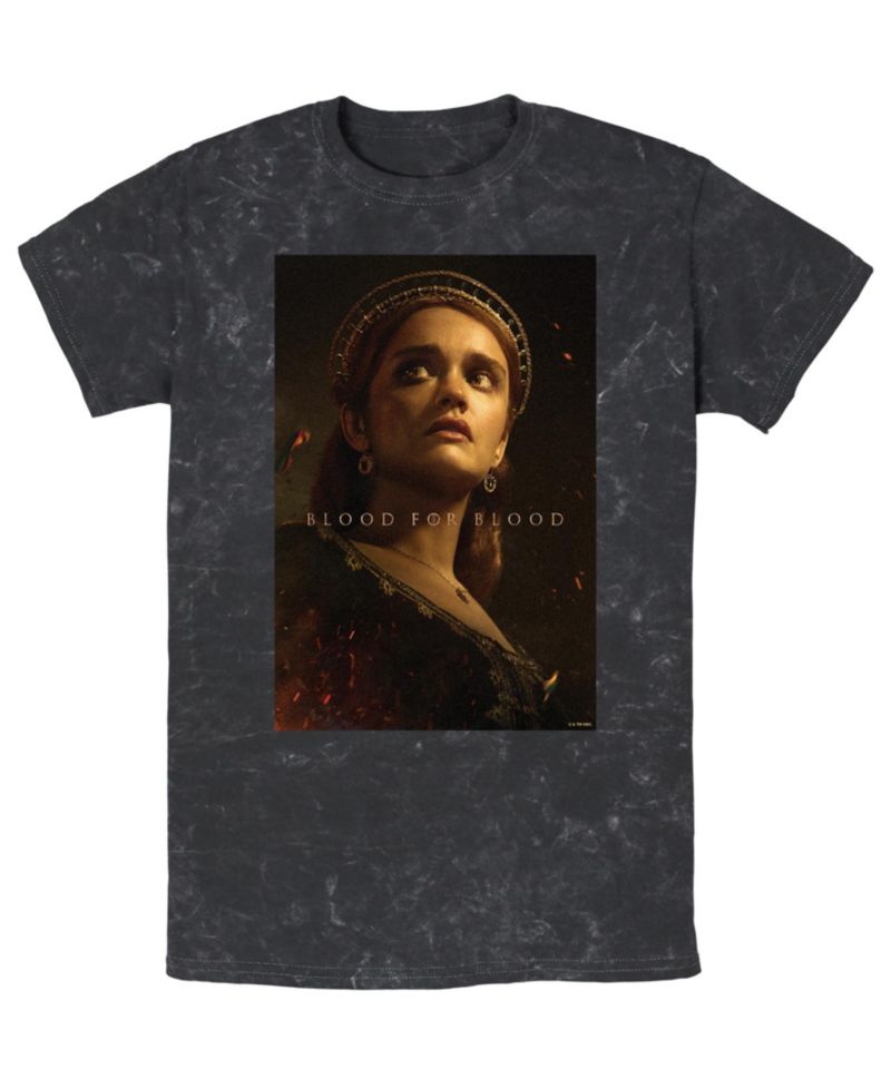 Men's House of the Dragon Blood For Blood Mineral Wash T-Shirt