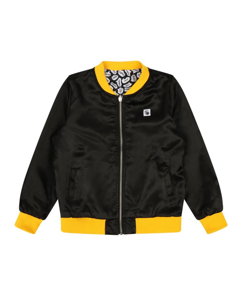 Girls Reversible Zip up Lightweight Bomber Jacket