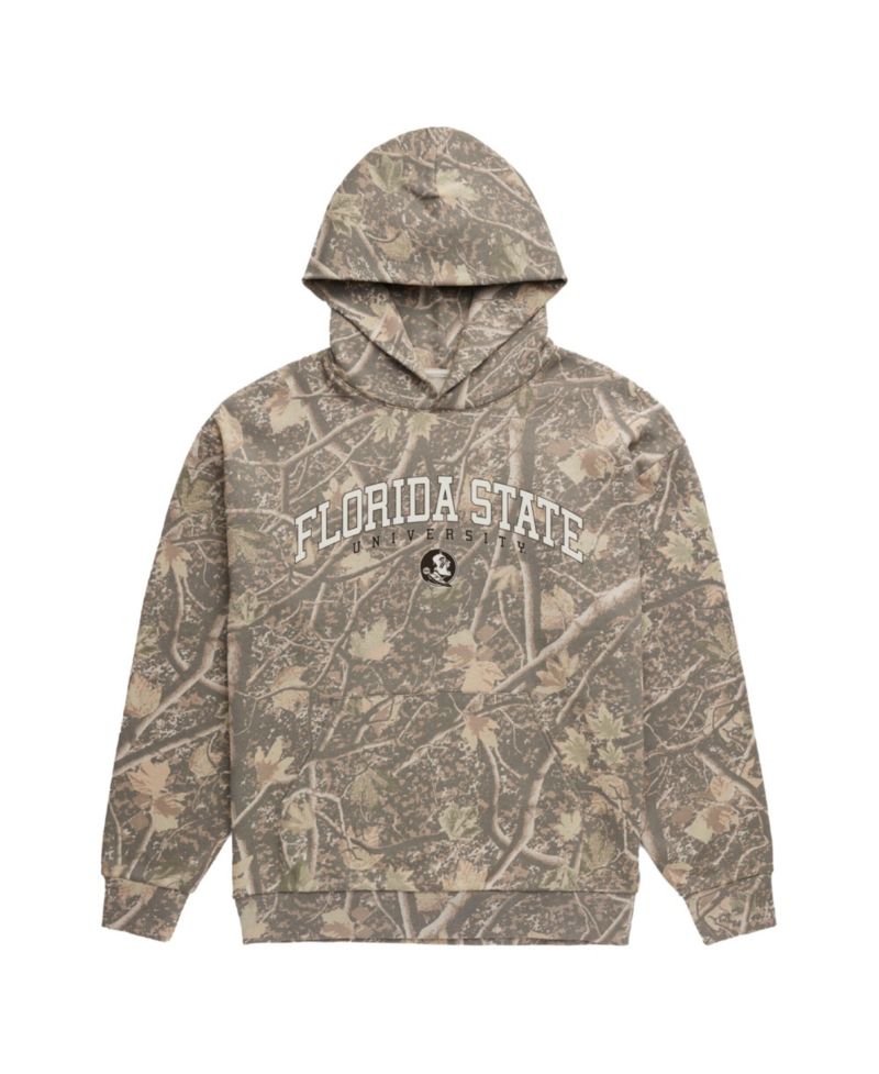 Men's Camo Florida State Seminoles Back Bay Fleece Hoodie