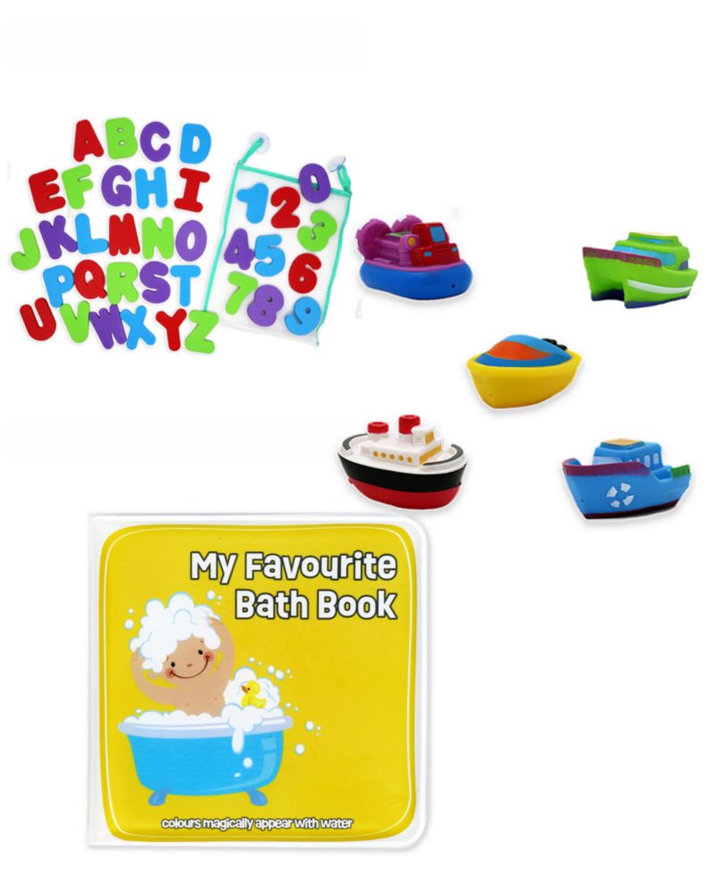 Baby Boys or Baby Girls Bath Toy Collection, 43 Piece Set