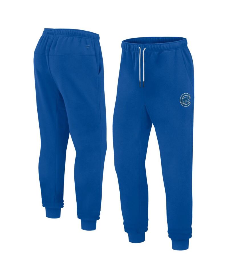 Men's and Women's Royal Chicago Cubs Super Soft Fleece Jogger