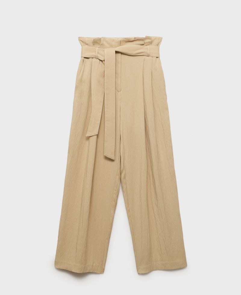 Women's Lyocell Paper bag Pants