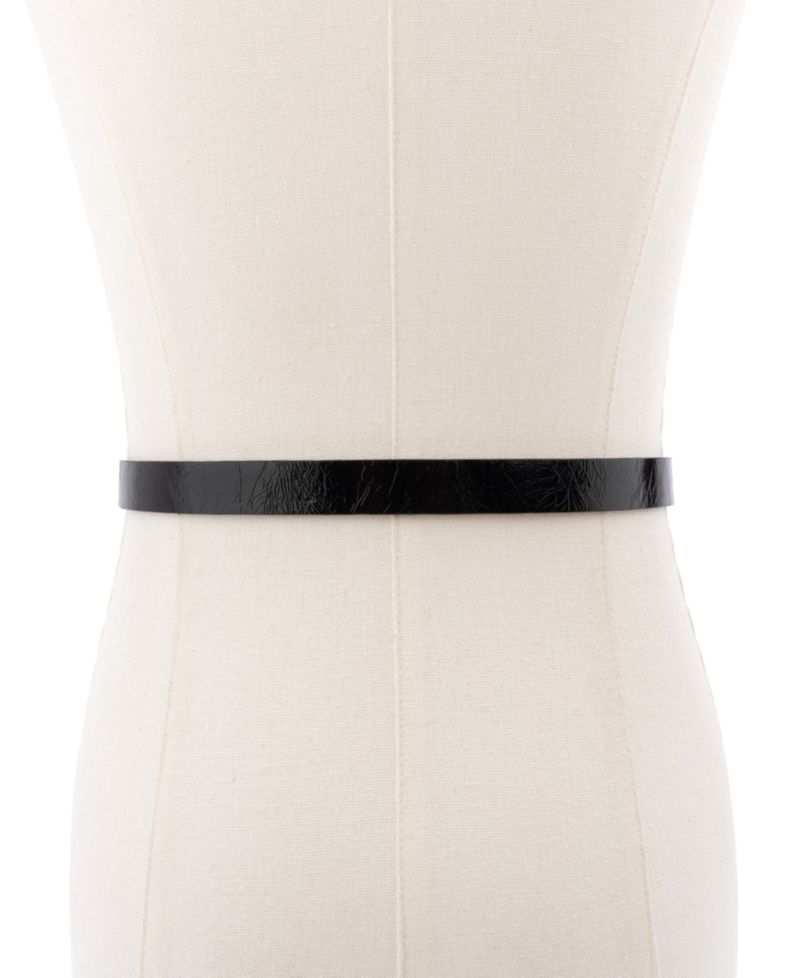 Micheal Kors Women's Logo Skinny Belt