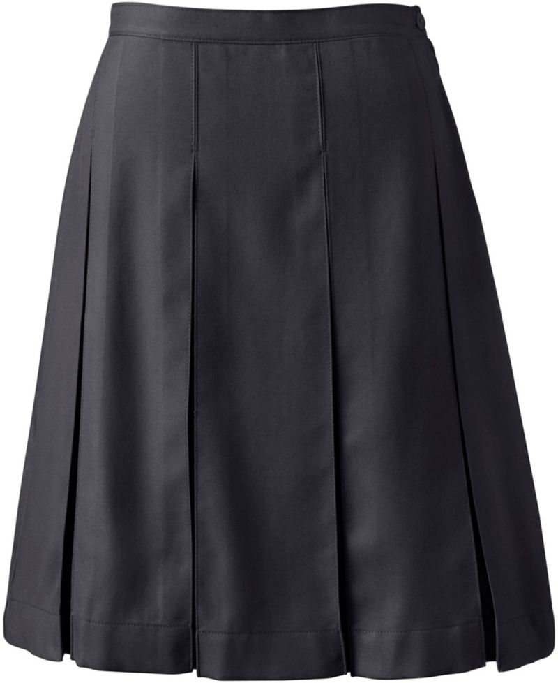 Women's Box Pleat Skirt Top of Knee
