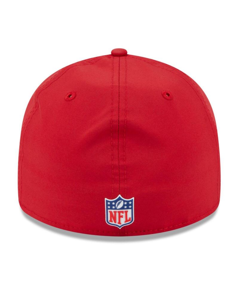 Men's Scarlet San Francisco 49ers 2025 Sideline Retro Crown 59FIFTY Fitted Hat