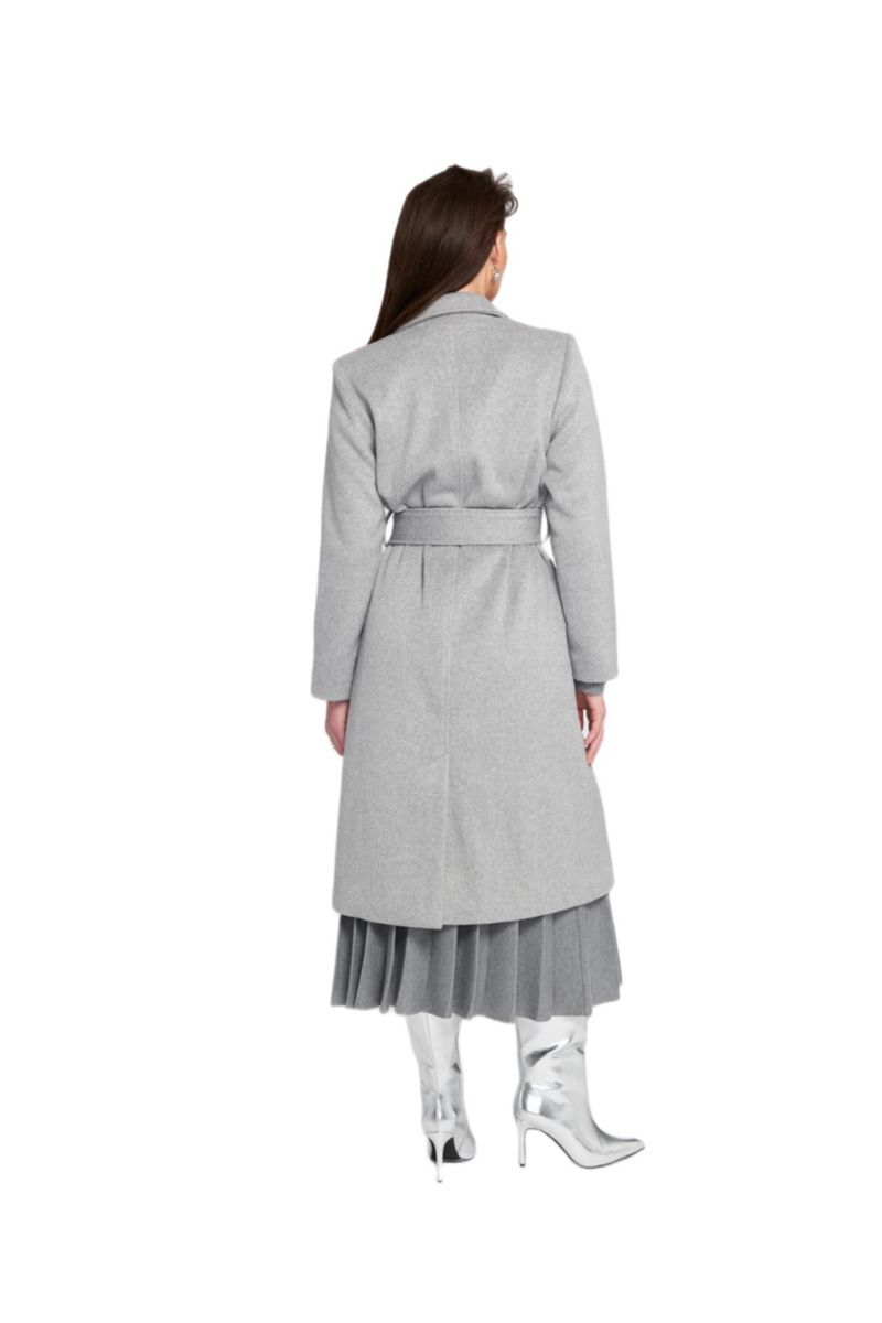 Women's Melton Wrap Coat Belted/Wrap