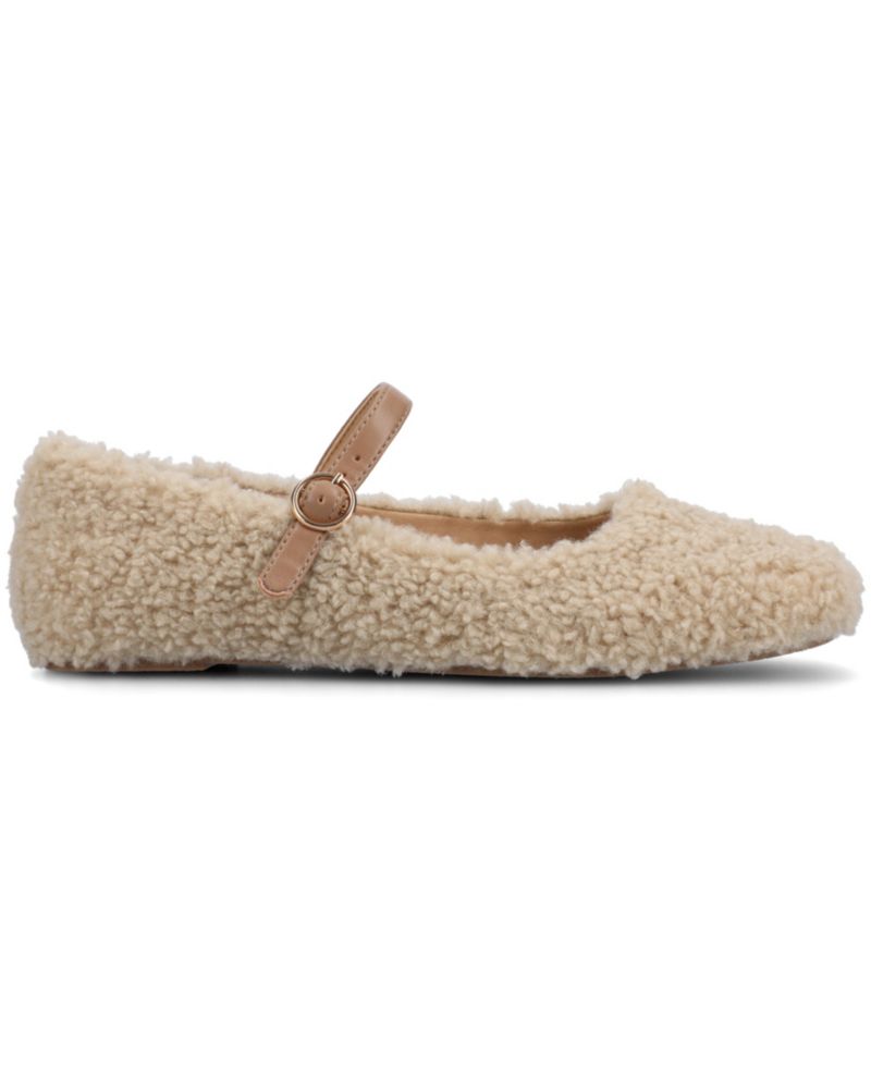 Women's Carrie Square Toe Mary Jane Flats
