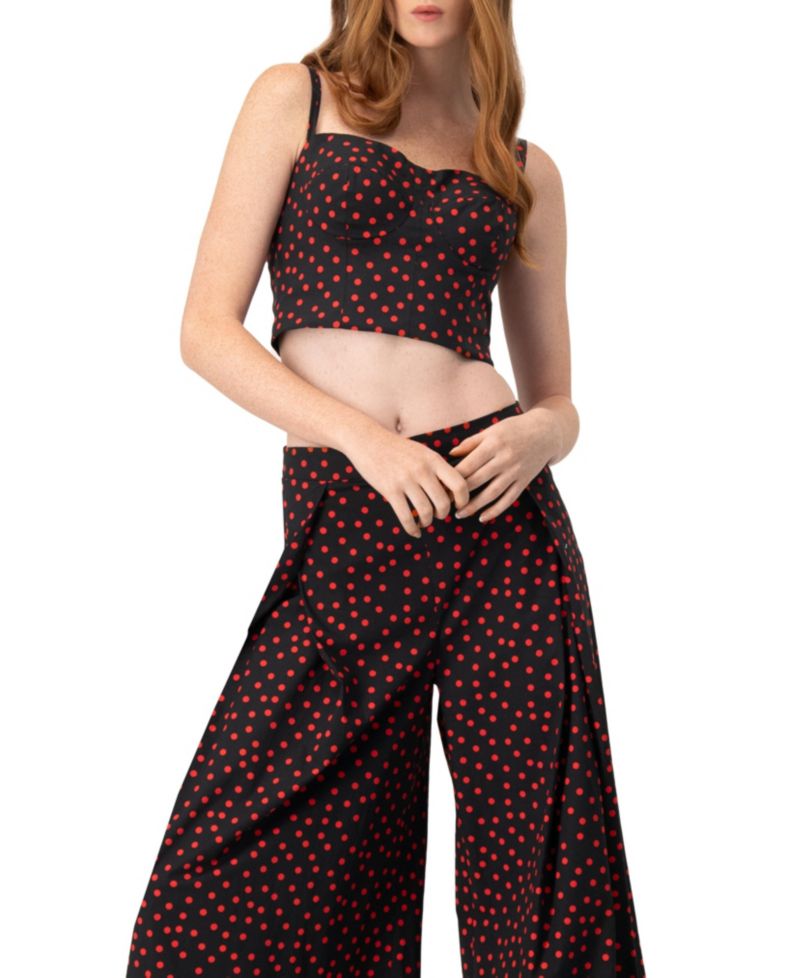 Women's Polka Dot Bustier