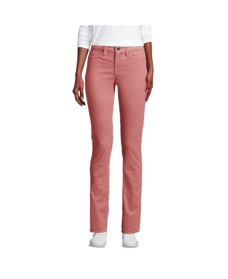 Women's Mid Rise Straight Leg Corduroy Pants