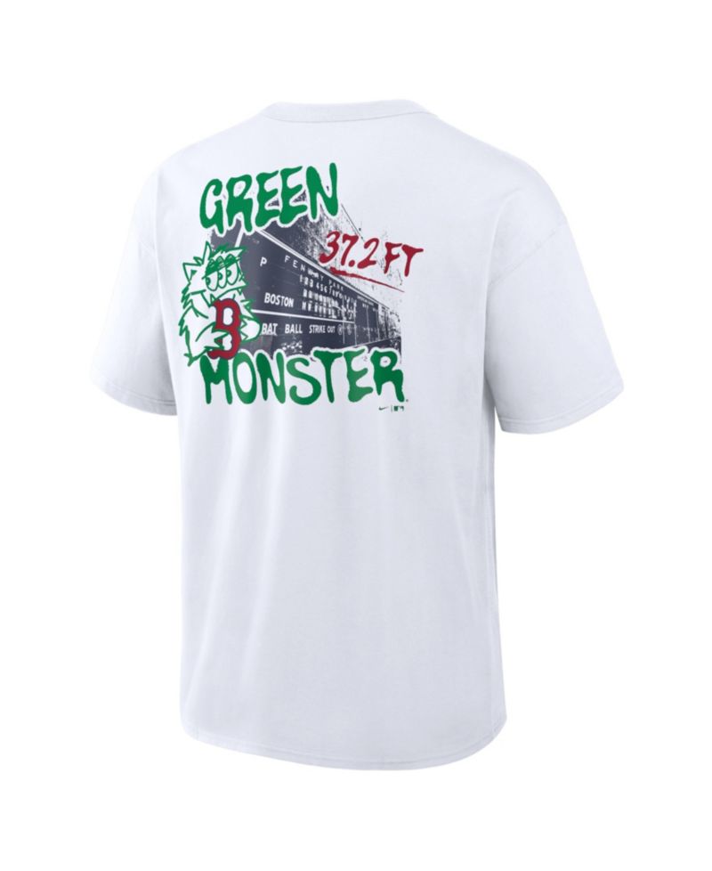Men's White Boston Red Sox Green Monster Local Max90 T-Shirt