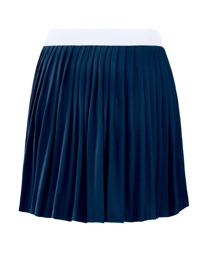 Women's Navy Detroit Tigers Pleated Skort