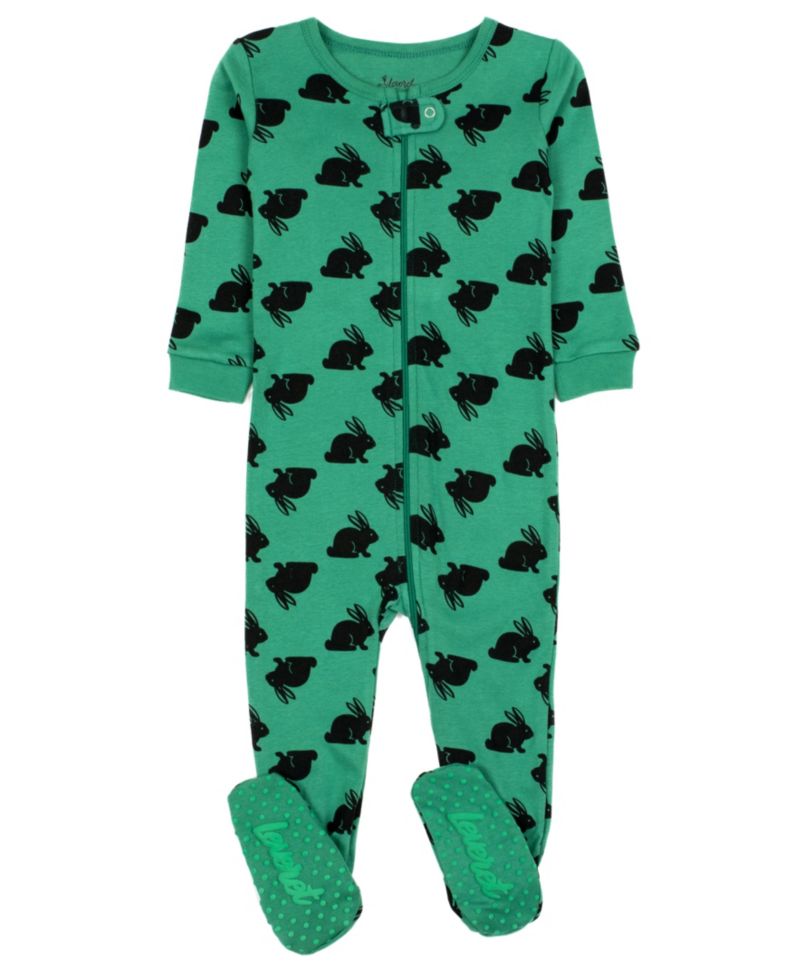 Baby Matching Family Footed Cotton Easter Pajamas 03M-24M