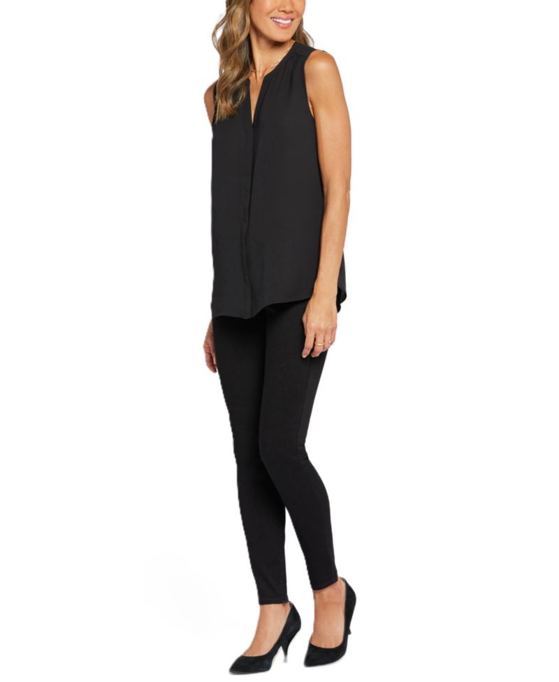 Women's Sleeveless Pintuck Top