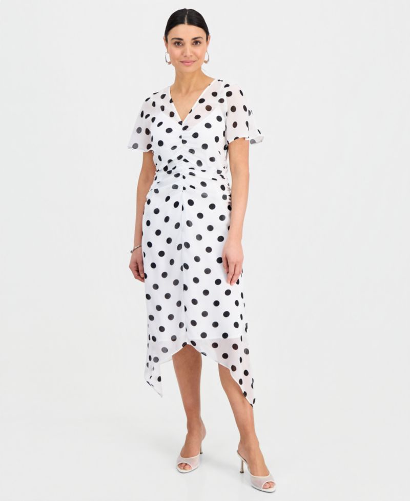 Flutter Sleeve Maxi Dress