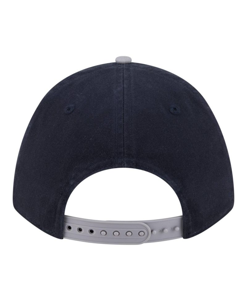 Men's Navy/Gray New York Yankees Team Loyal 9FORTY M-Crown Adjustable Hat