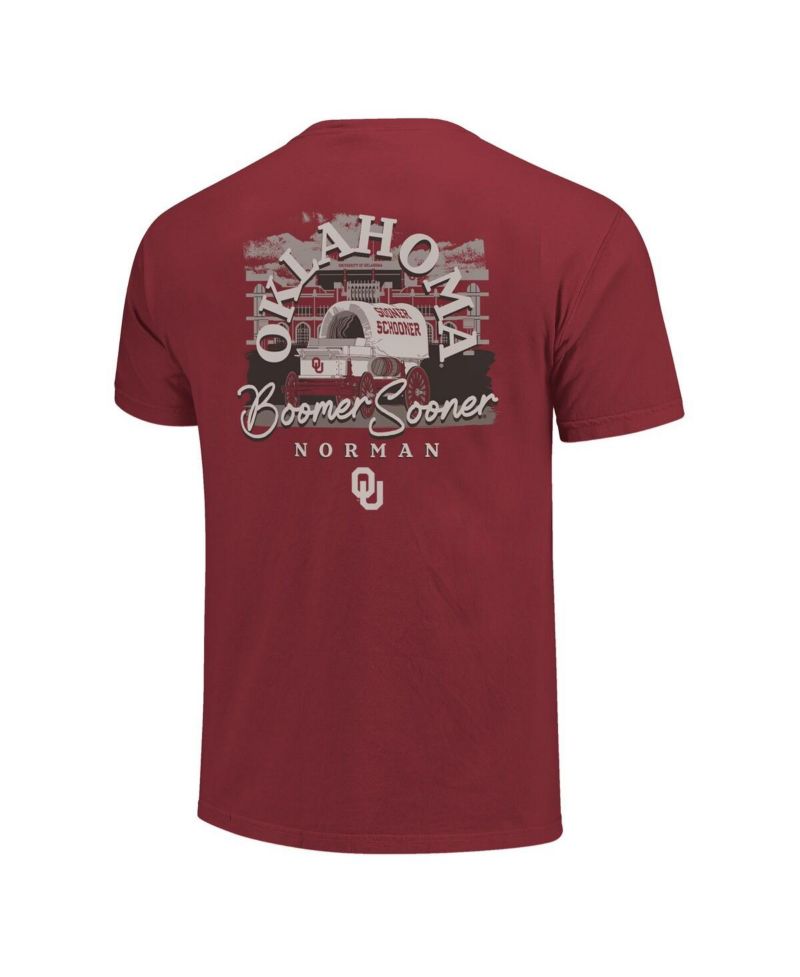 Men's Crimson Oklahoma Sooners Hyper Local T-Shirt