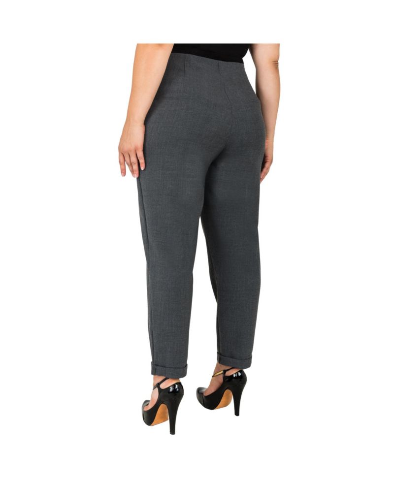 Women's Hollywood Waist Cropped Carrot Pants
