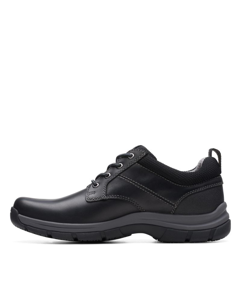 Men's Collection Walpath Leather Low Top Lace Up Sneaker