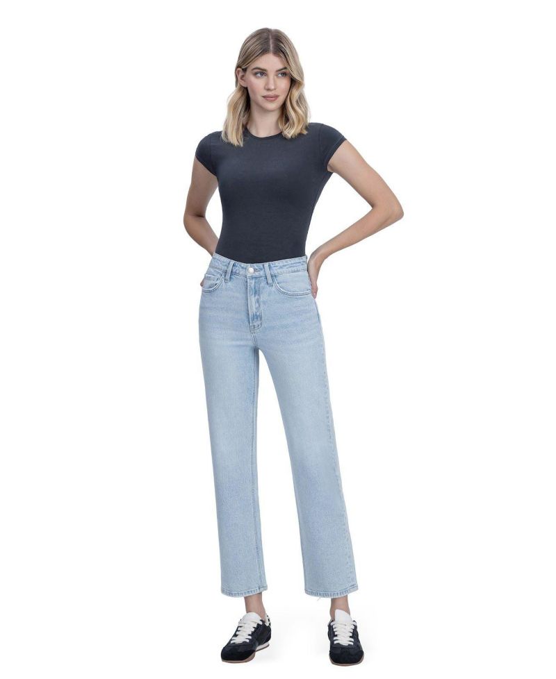 Women's Super High Rise Tapered Leg Jeans