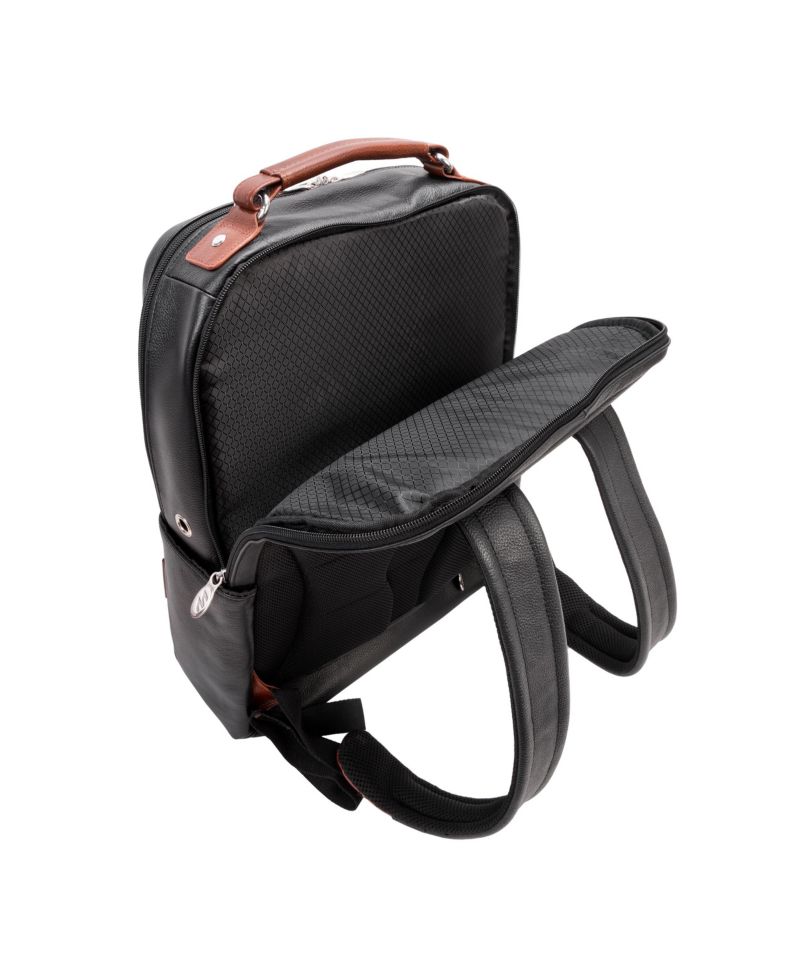 Logan 17" Dual-Compartment Laptop Tablet Backpack