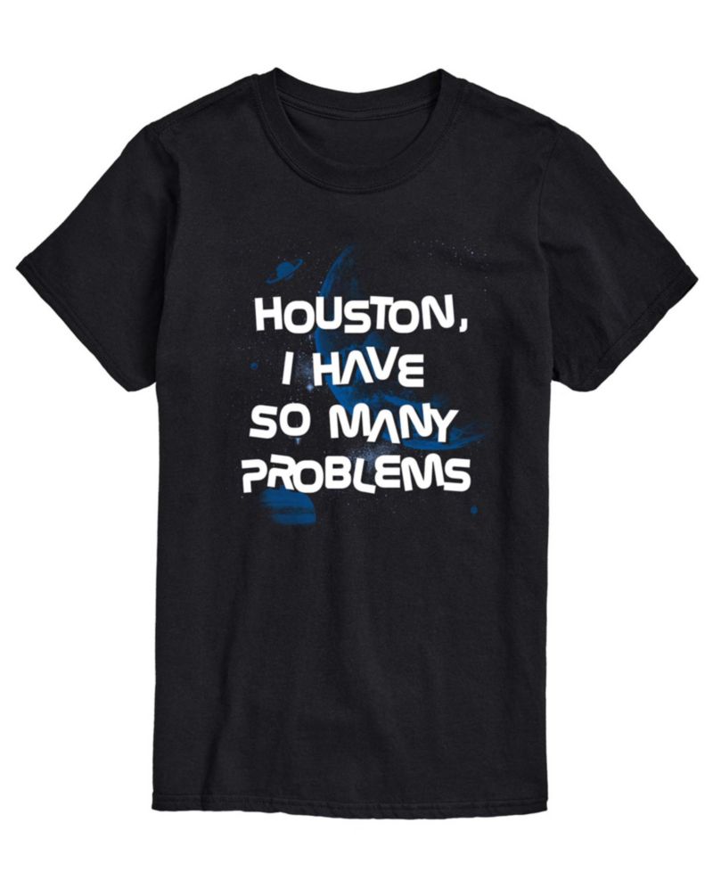 Men's Houston Problems Short-Sleeve Graphic T-Shirt