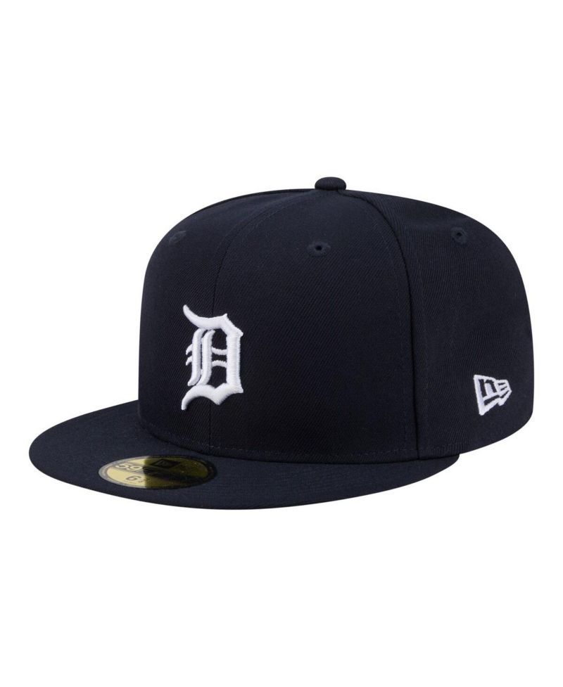 Men's Navy Detroit Tigers Hidden Hit 59FIFTY Fitted Hat