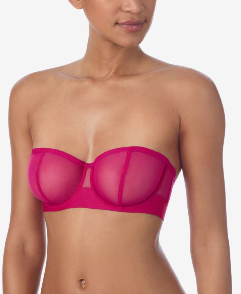 Women's Sheers Strapless Mesh Bra DK4939