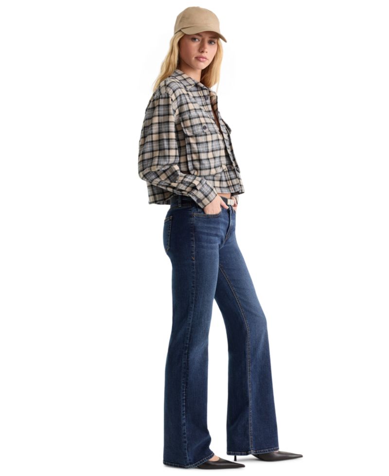 Women's Low-Rise Bootcut Stretch Jeans
