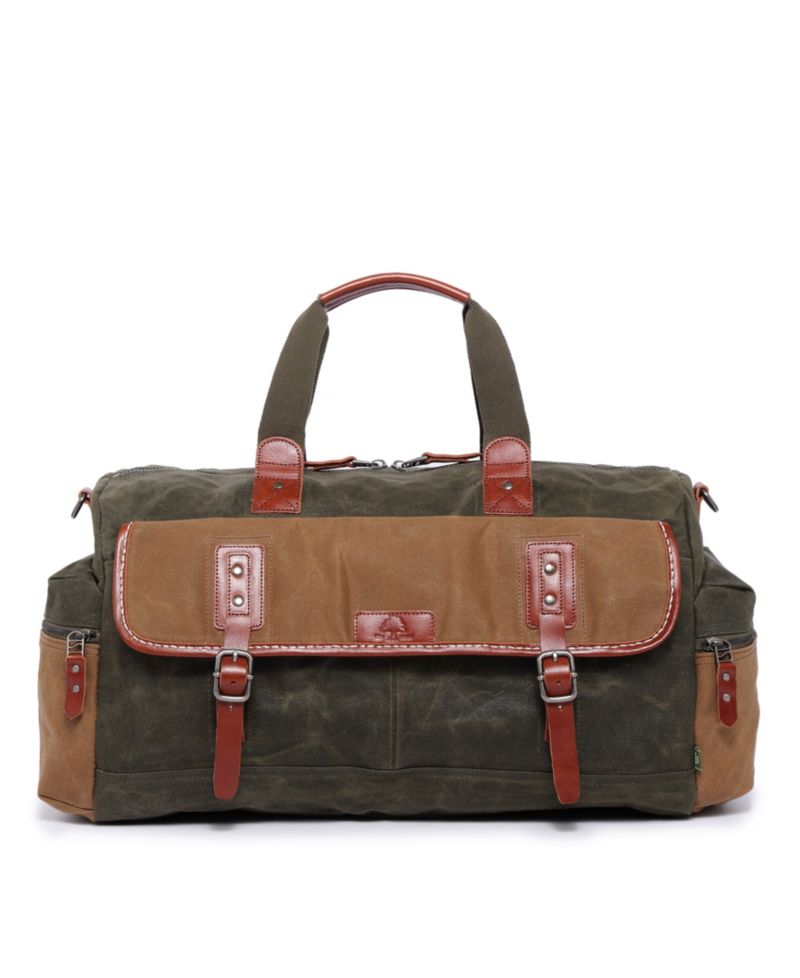 Stone Creek Waxed Canvas Duffel Bag