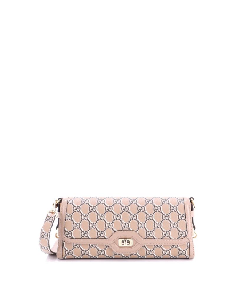 Small Luce Shoulder Bag Optical GG Printed Leather
