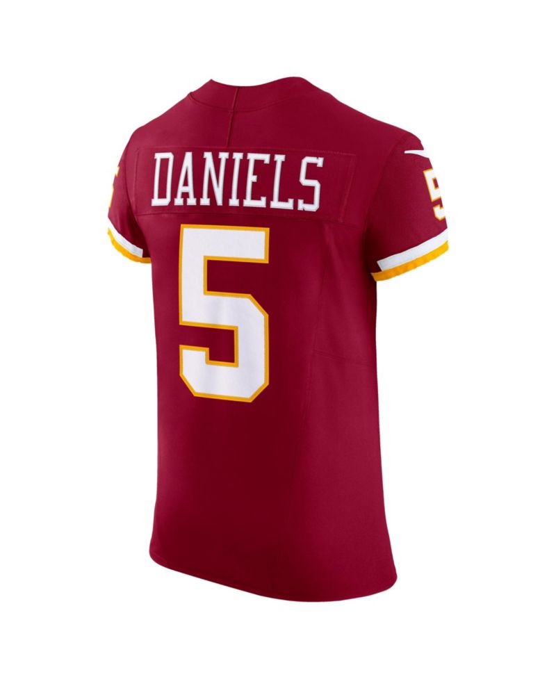 Men's Jayden Daniels Burgundy Washington Commanders Vapor F.U.S.E. Elite Jersey