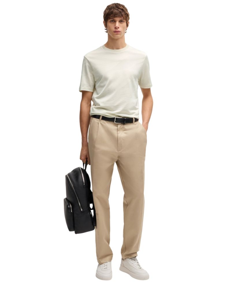 Men's Two-Tone Jacquard T-Shirt