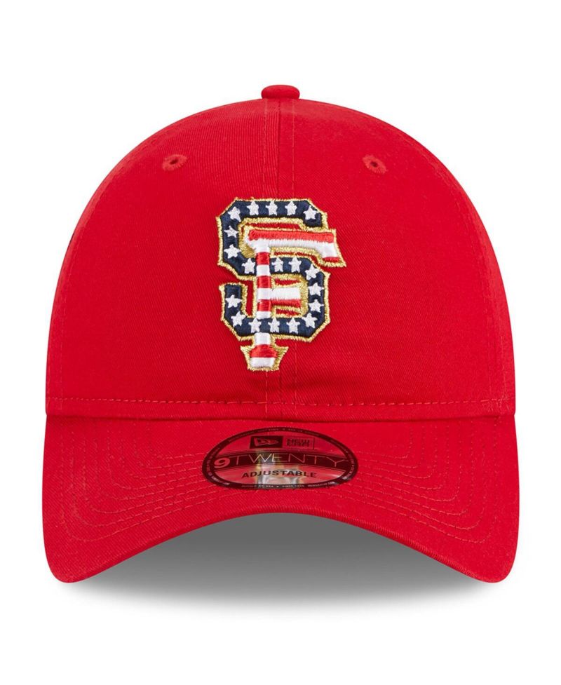 Men's Red San Francisco Giants 2023 Fourth of July 9TWENTY Adjustable Hat