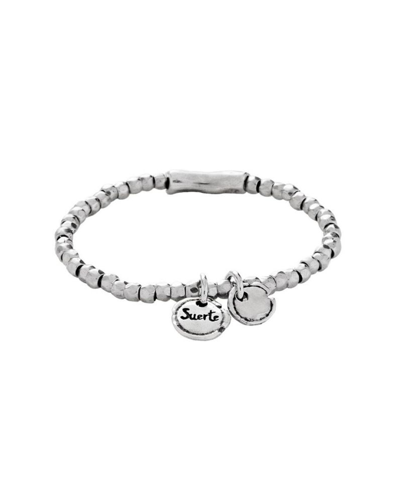 Sterling Silver Rounded Bead Bracelet
